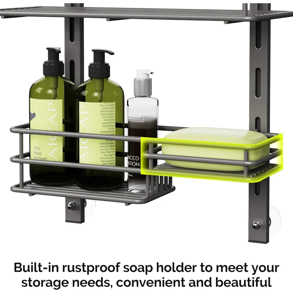 Adjustable Over the Door Shower Caddy