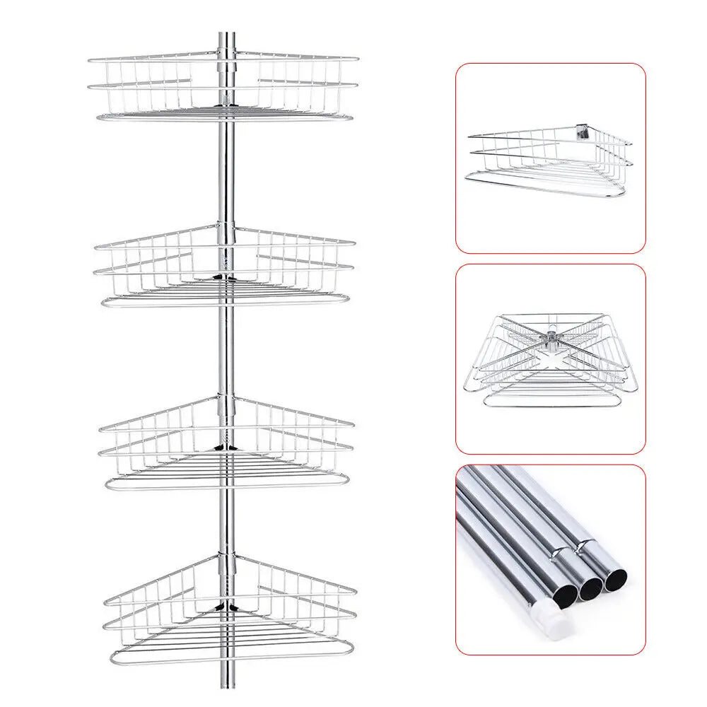 4 Layer Shower Corner Shelf