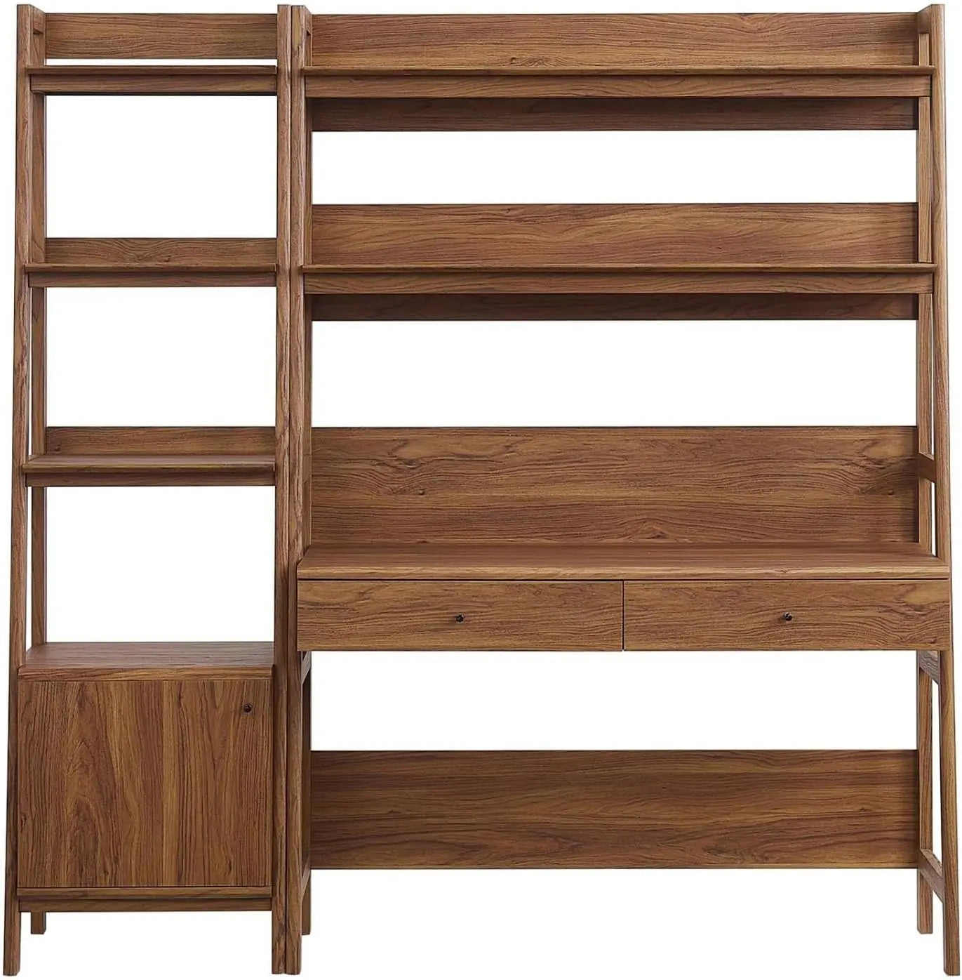 2-Piece Desk and Bookshelf