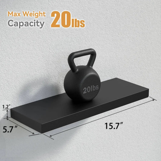 Multi Color Wall Mounted Floating Shelves