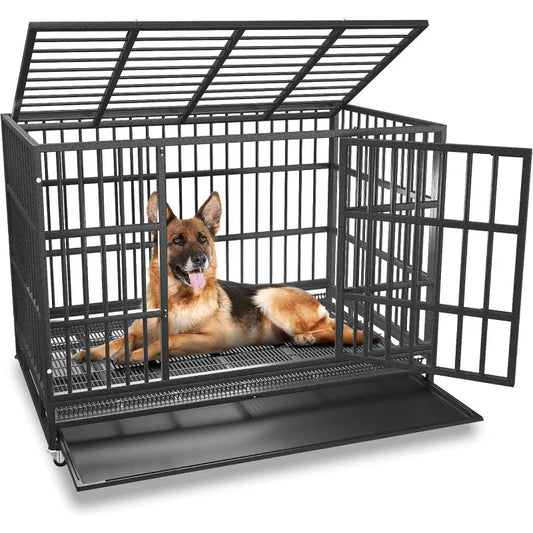 54/48/42/38 inch Heavy Duty Dog Crate