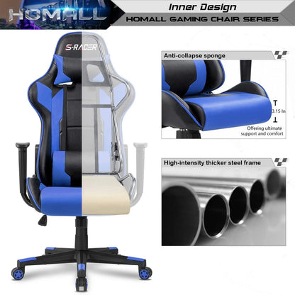 Adjustable Swivel Task Chair (19.8"D x 20.5"W x 47.8"H)