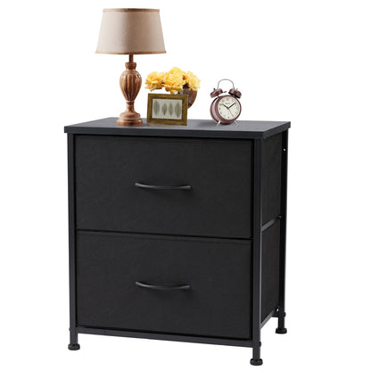 Bedside Nightstand 1 or 2 Pack