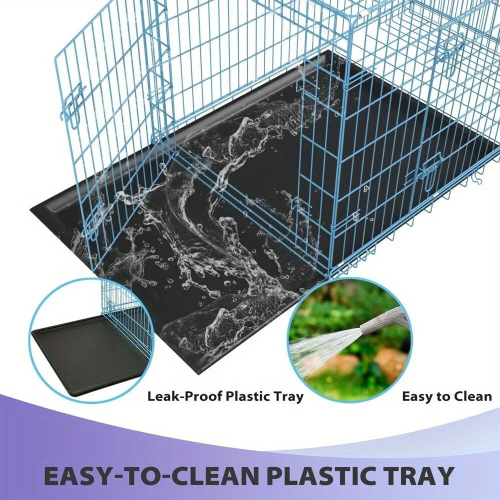 Folding Wire Kennel for Large Dog Crate