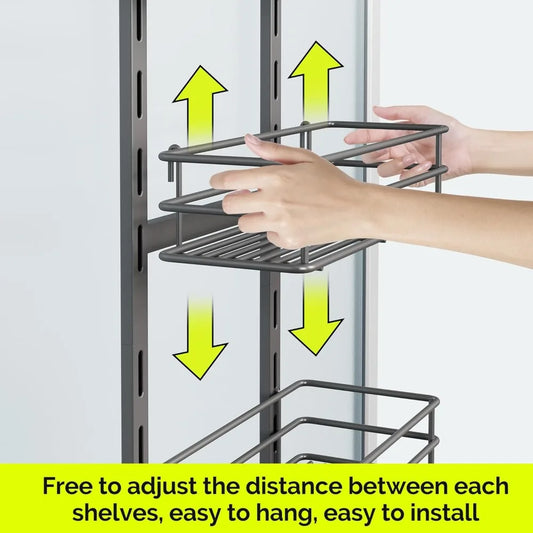 Adjustable Over the Door Shower Caddy