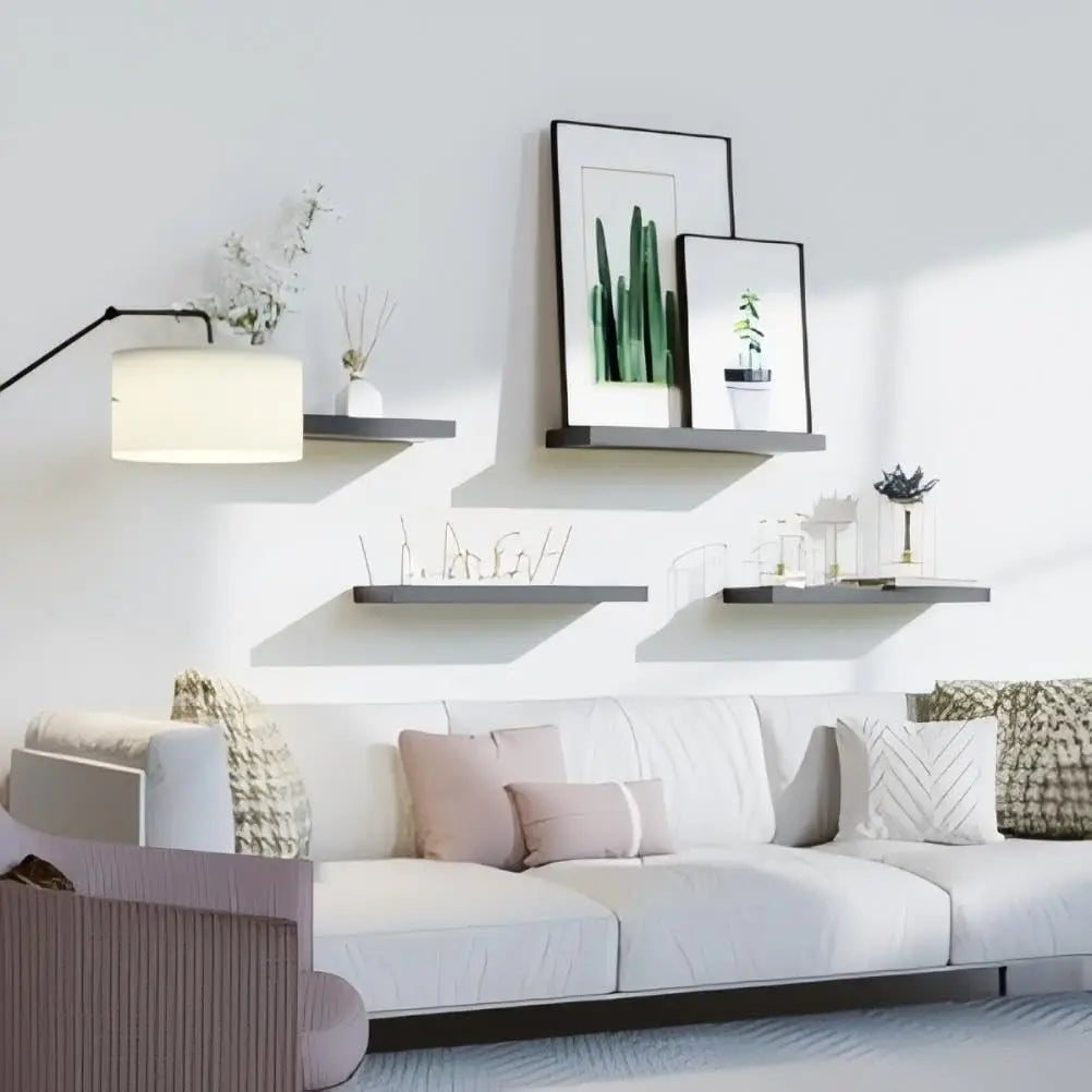 Multi Color Wall Mounted Floating Shelves