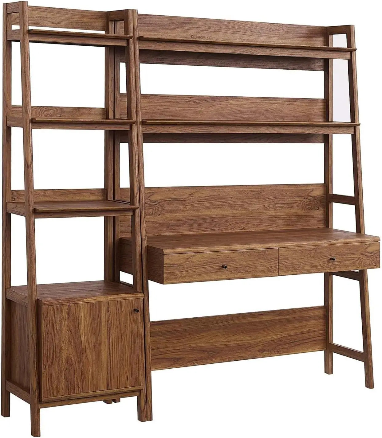 2-Piece Desk and Bookshelf