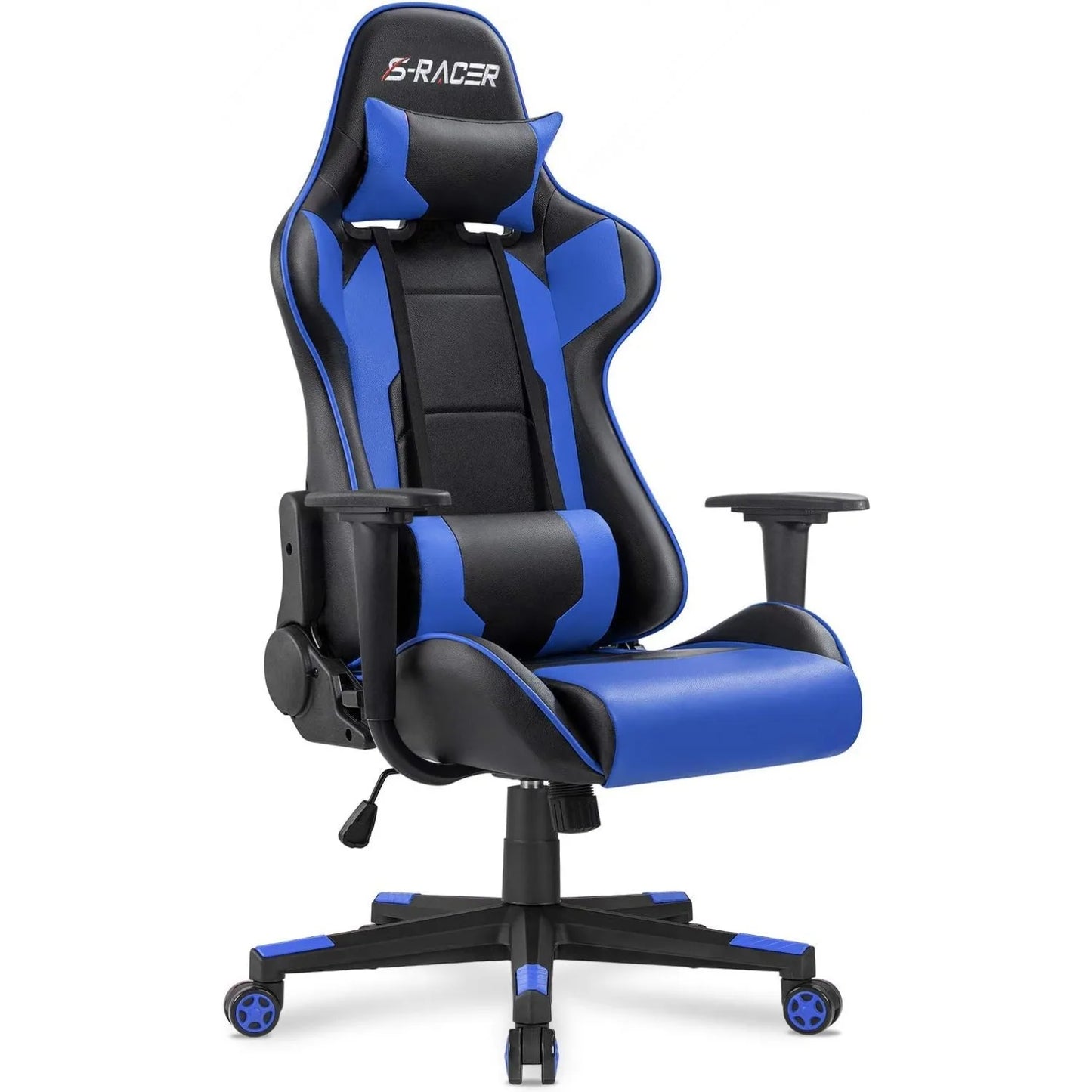 Adjustable Swivel Task Chair (19.8"D x 20.5"W x 47.8"H)