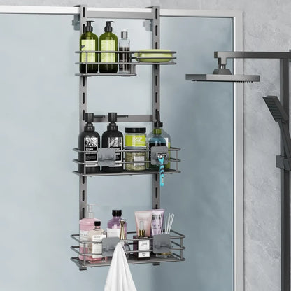 Adjustable Over the Door Shower Caddy